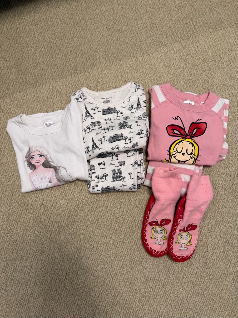 Janie and Jack, Hanna Andersson Pajama- Grinch 6